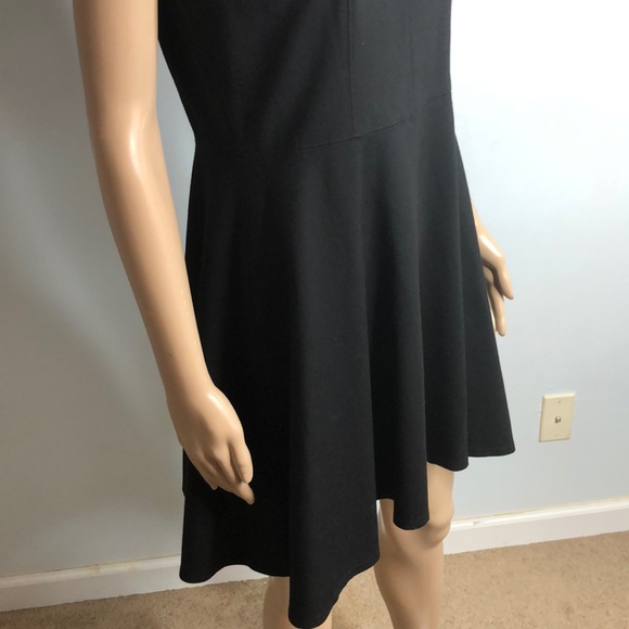 ❤️ LOFT A line Black Dress - Picture 3 of 9